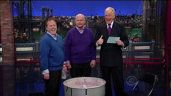 mrwizardmagic's tweet image. This is my favorite photo from my Letterman experience.