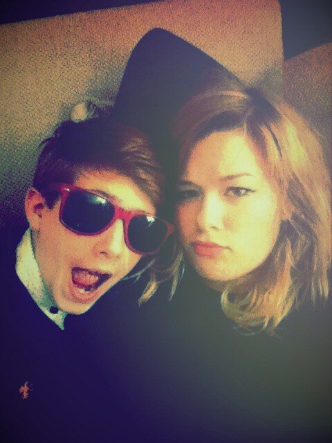 megsholloway's tweet image. My brother and I are exceptionally cool #EXCEPTIONALLYCOOL Don&apos;t be too jealous.