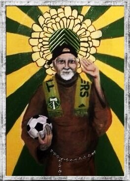 Yo traigo buenas noticias.
The Timbers jugar el domingo.