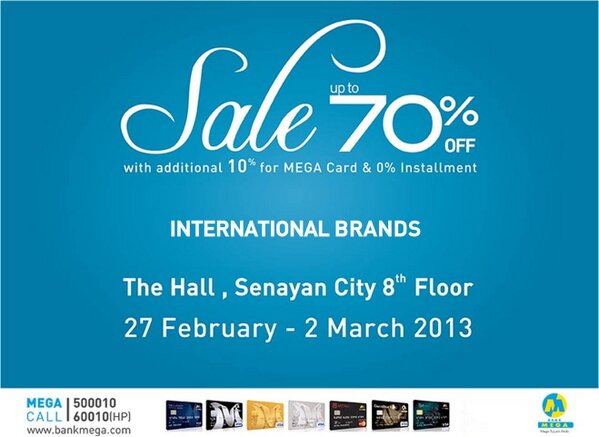 detikcom's tweet photo. LAST DAY #InternationalBrandedSale Up To 70%off @The Hall Senayan City 8th floor, 10AM - 9PM #ad http://t.co/8uPMCgacMS