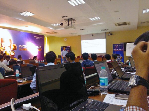 GoanIdle's tweet image. The @nokia Bootcamp #ashagamedev