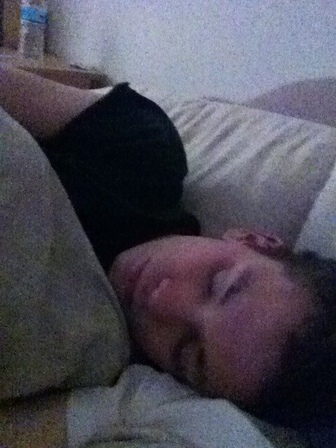 ellelucycousins's tweet image. Sleepy mitchy on my shoulder #getapillow