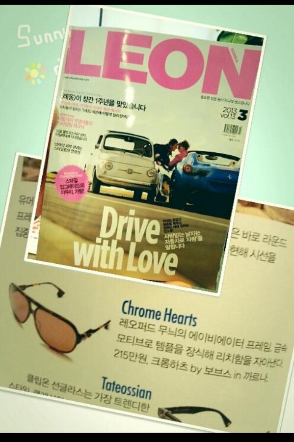 eyebobos's tweet image. 레옹 3월호에 실린 보보스 ^___^
