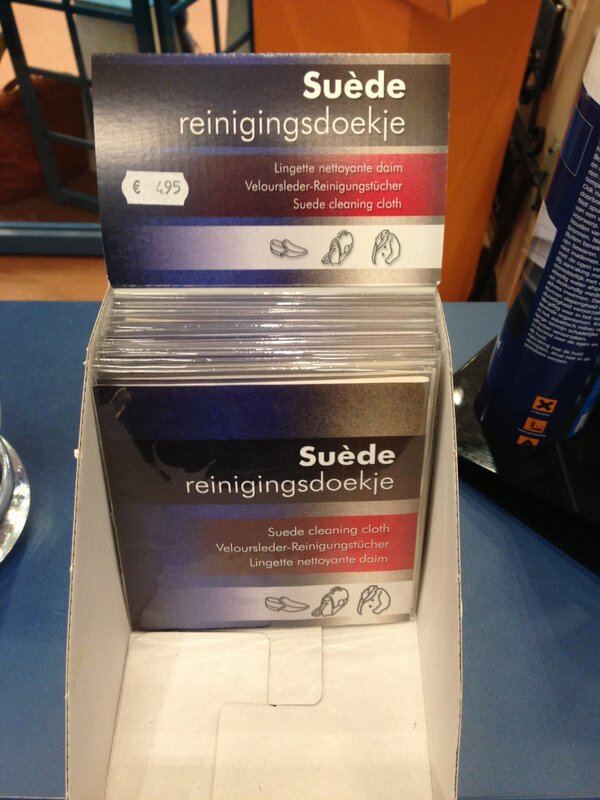 Suède reinigingsdoekjes perfect geschikt voor vuil en vlekken op uw #ugs