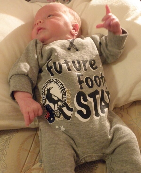 Zeldarocket's tweet image. @CollingwoodFC 2030 #1draft pick