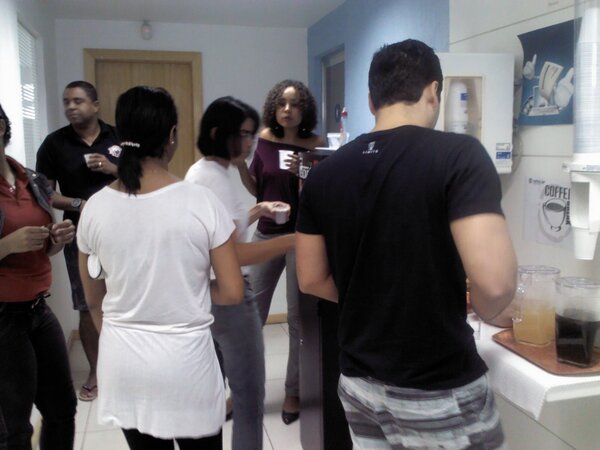 gabnobrega's tweet photo. Coffee Break Wise Up Vila Valqueire - Um sucesso! http://t.co/MJVXyW2Y3j