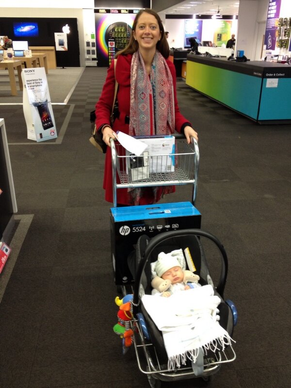 What's that, Hazbaz being pushed around PC world on a trolley, no surely not...!!