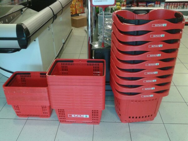 Spar heeft het assortiment uitgebreid nu smalle,medium en large.