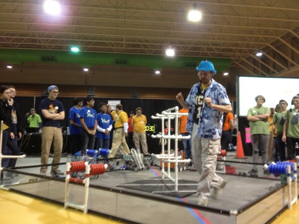 nchintada's tweet image. Xbots ready to rumble! #virginiafirst #vais4robots