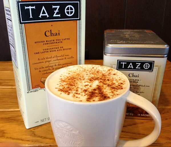 SBUXEvans's tweet photo. From the store to your front door. Bring the deliciousness of Chai Tea Latte home today! http://t.co/T4Q9enx04F