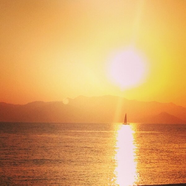 Sunset Croisette #Cannes #esterel #2mars