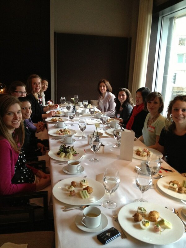 BostonSmithClub's tweet image. Smithies enjoying tea at @LESPALIER