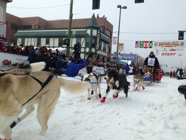 Norwegian musher Joar Leifseth Ulsom  #Iditarod Bib no 32