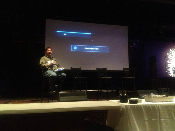 EscheInfluence's tweet photo. Aww no panel friends poor @ThaddeusFonck #awesomelnk http://t.co/YZqtkETx19