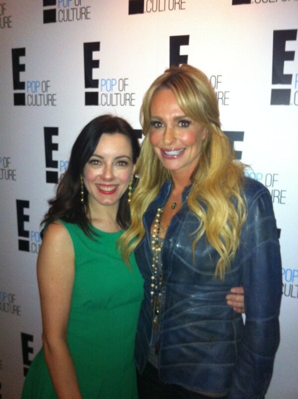 TaylorArmstrong's tweet photo. Busy work day! Ended the day w an interview w Mel @ENews #havingfunworking http://t.co/dIt4zGfj7m