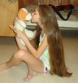 comiendole la boca a mi paco