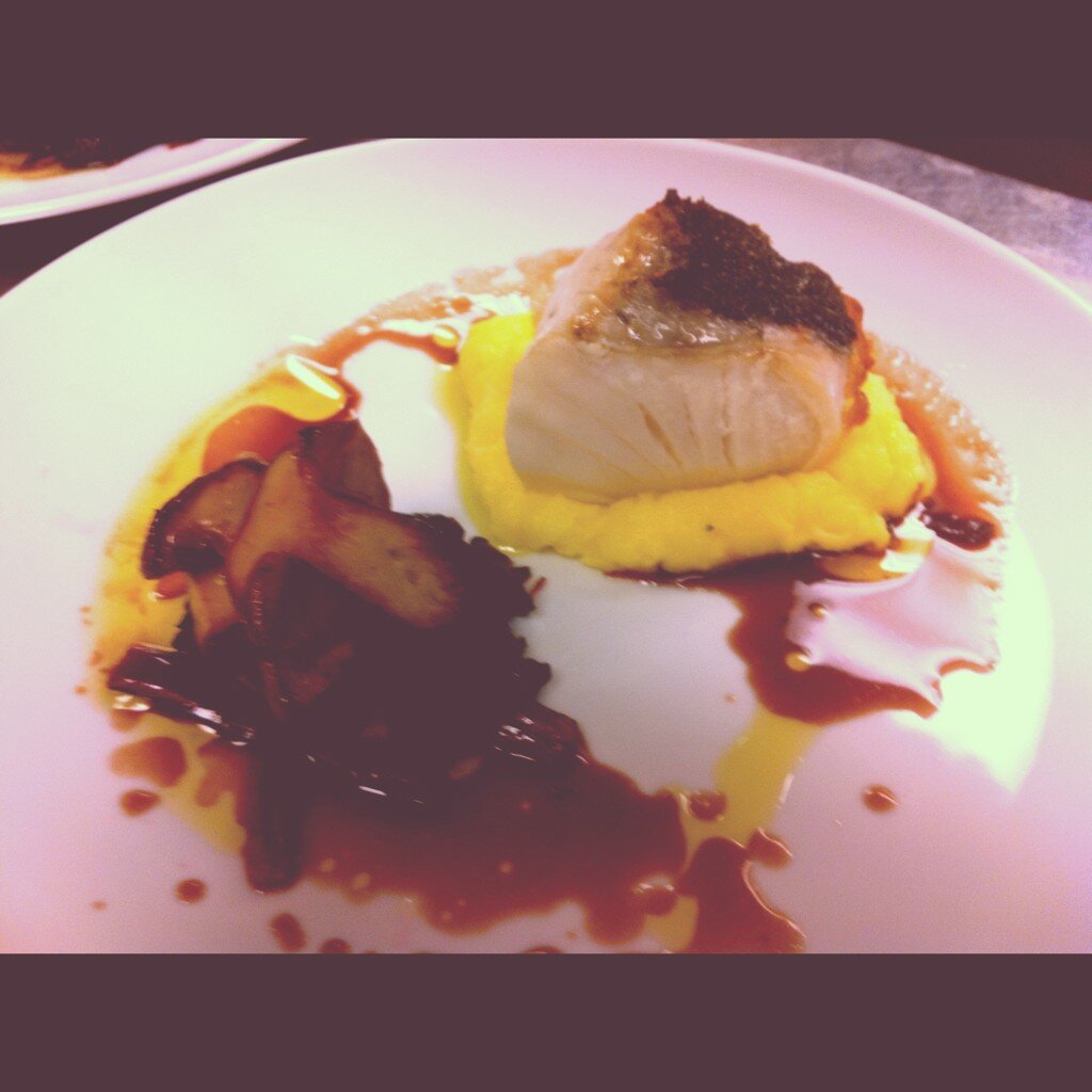 Lucais Syme on Twitter "Sablefish, porcini, red wine reduction