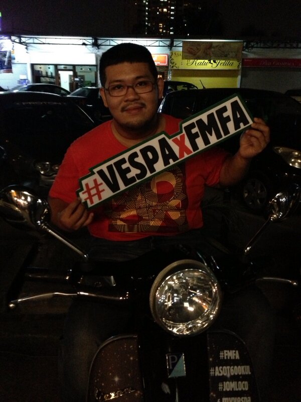 #vespaxfmfa represinting RastaTTI