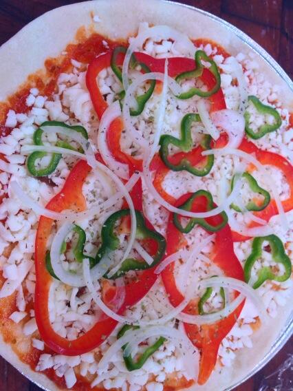 Pizza vegetal
