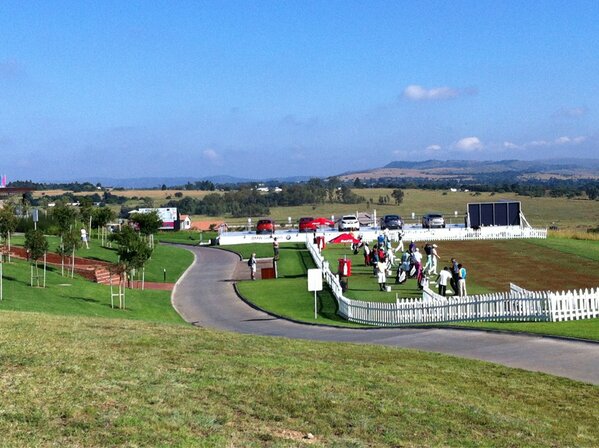 Bargainstein's tweet image. Perfect Gauteng morning to take in the final day of golf at the @TshwaneOpen Holding thumbs for a young #Saffer win!