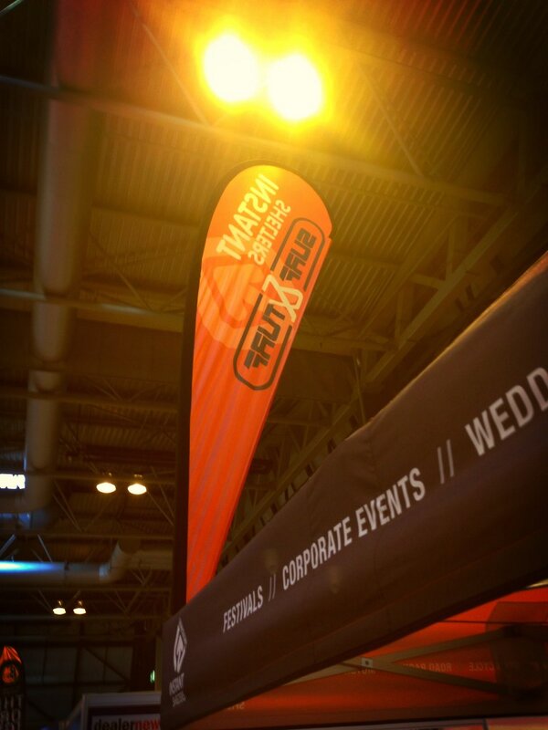 InstantShelters's tweet image. Our event flags are a cost effective way of gaining instant exposure! #eventflags #featherflags #eventbranding