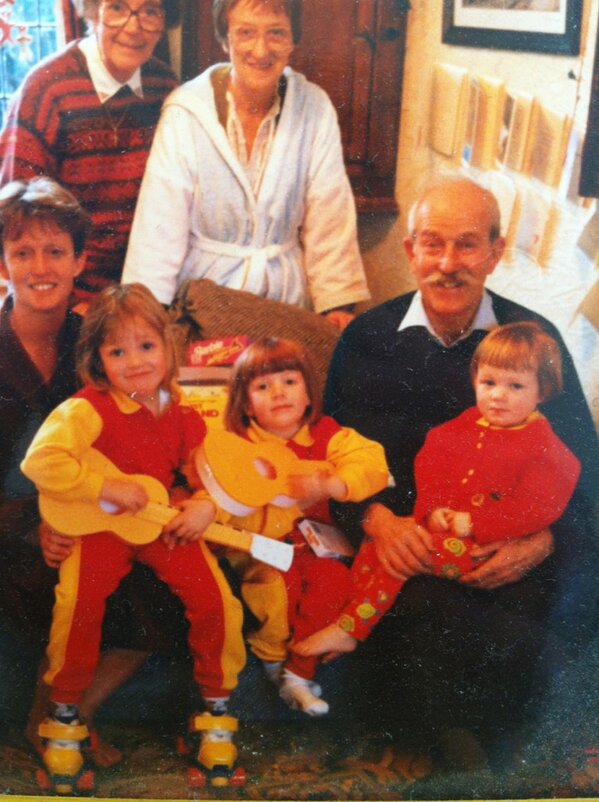 <a href="/khigs52/">Katherine Higgins</a> <a href="/clairehiggins_/">Claire Higgins</a> wish we still had our roller blades #family #rockingtheguitarout #love