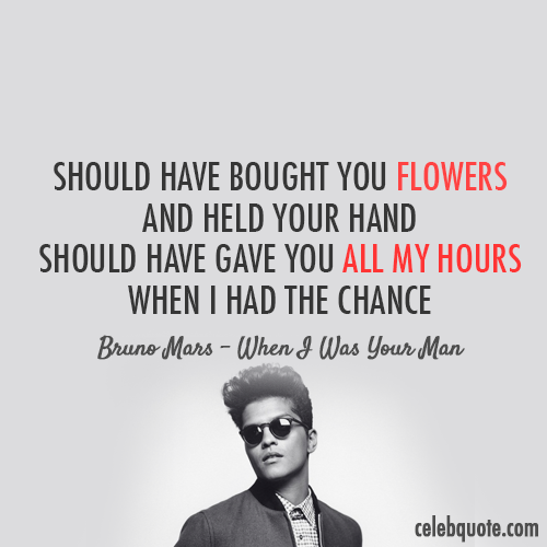 lovecelebquote's tweet photo. Bruno Mars Quote Collection at http://t.co/jXpTrVVIxh http://t.co/rjZ1Je2gif