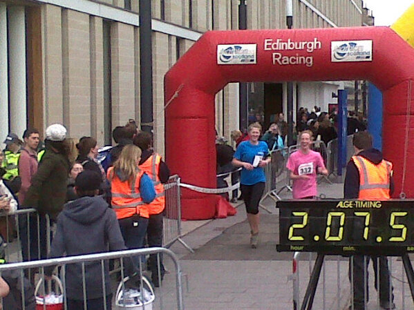 Fourtitude2013's tweet photo. Congratulations Josie. Smashed through your target of 2:15! http://t.co/YVJZDM6pqZ