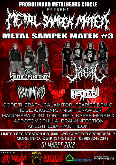 Cc: @SIBmetal <a href="/JAGAL_Surabaya/">J A G A L</a> <a href="/abominated_dm/">Abominated</a> <a href="/kmxdm/">Kapak Merah X</a> <a href="/GoreTherapy/">Gore Therapy</a> @tomo_dm_ <a href="/BrainInfection/">Brain Infection</a> RT <a href="/PMC_Official/">ProbolinggoMetalhead</a>: Flyers