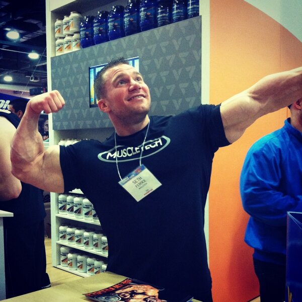 VitaminShoppe's tweet photo. Visit our booth to meet @TeamMuscleTech's #SethFeroce! #arnold2013vs #ASF13 #Arnold2013 http://t.co/eLsUNYgbvR