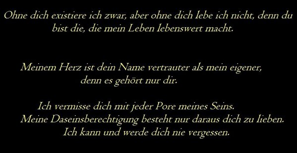 Heute mal weniger bearbeitet, aber dafür mit mehr Gefühl.