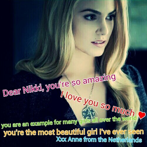 _tegen_kanker_'s tweet photo. @NikkiReed_I_Am I love you so, so much http://t.co/buH94iS79U