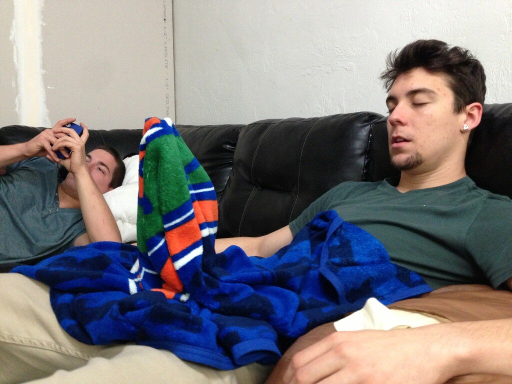 Gay camera asleep