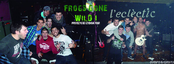 flyingfrogsband's tweet photo. Com hem disfrutat aquest finde!!! #FrogsGoneWild1 Accomplished! #PhotoFinish #Garage &amp; #Eclèctic @madfrogsband http://t.co/EgUDgyyCVx