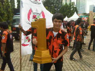 Juara 1 dalam acara kuis  @Ranking1_Trans <a href="/sapmappjakbar/">SAPMA PP JKT BARAT</a> <a href="/SapmaPusat/">Sapma Pusat</a> <a href="/SapmaBinus/">KOMSAT SAPMA BINUS</a>