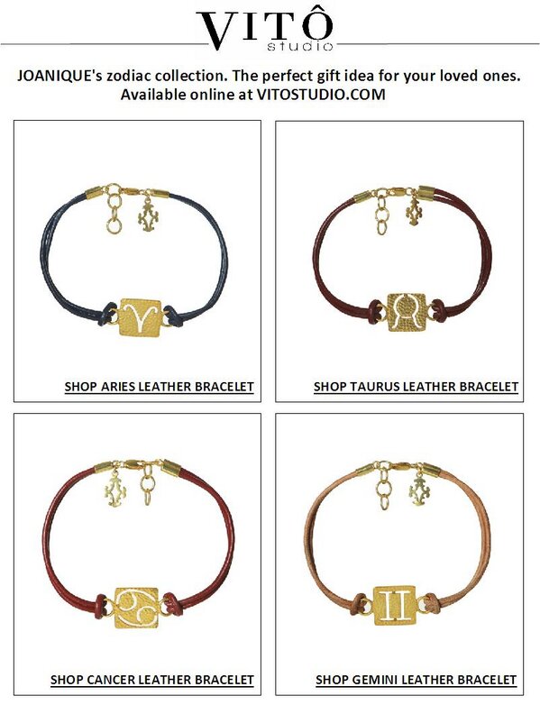 vitostudiodotcm's tweet photo. JOANIQUE's zodiac collection.The perfect gift idea for your loved ones. Available > http://t.co/0jAm6il9fT @malourom http://t.co/qhgZLwS798