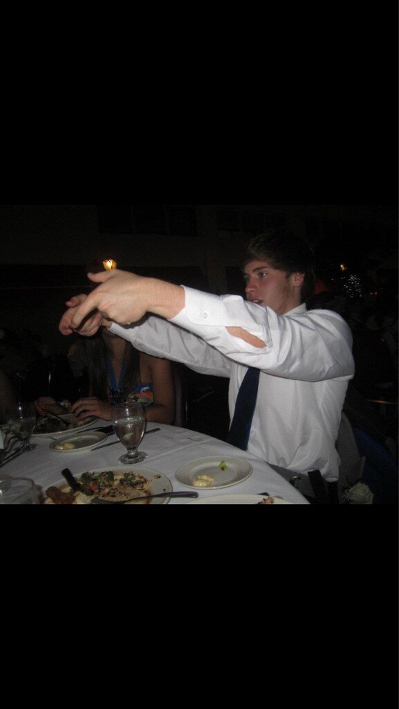 KaelansEgo's tweet photo. me celebrating after winning yet another argument http://t.co/I0VJhfanIE