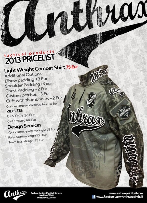 SPSChapters's tweet image. Have you seen the new tactical tops from Anthrax?

#paintball
