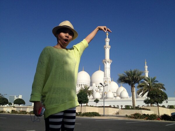 rinanari1237's tweet photo. アブダビ、ドバイ楽しかった(^з^)-☆
  満喫です
ほんとう、SACの世界💝 http://t.co/Qc7NWpgTDN