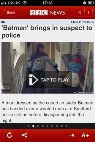 _MaddieHiggins_'s tweet image. Beyond brilliant. #fatbatman #fatbat #whoisbatman?