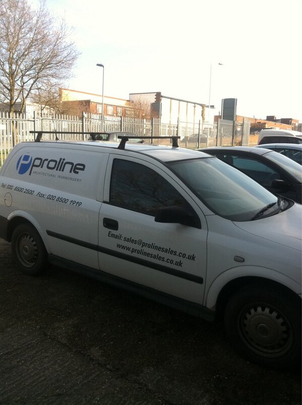 ProlineSalesLtd's tweet photo. Our van with our new @ProlineSalesLtd logo on x http://t.co/0ErpPlEKbq