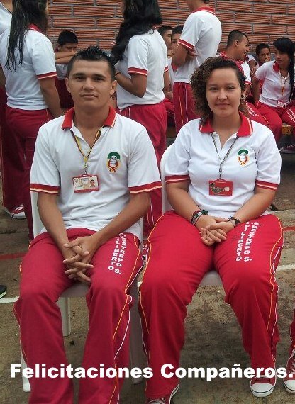 Iefrs's tweet photo. Tenemos contralora y personero en nuestra institución, Felicitaciones a los dos compañeros. http://t.co/OE2ZdqMWlg