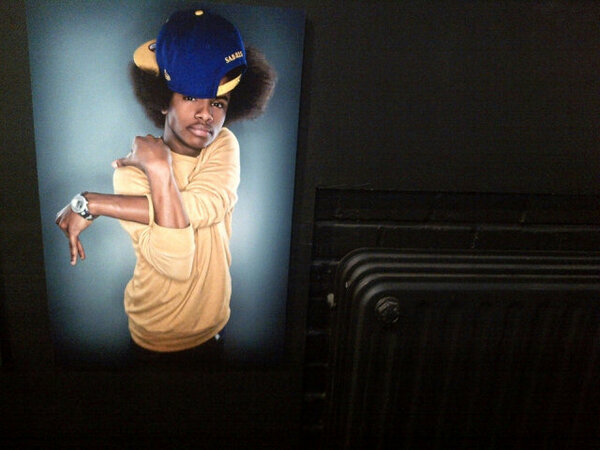 My picture in a clothes shop in my town :)