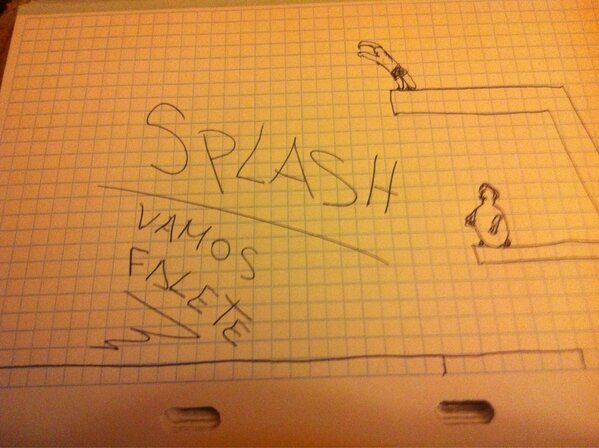 Langui_Oficial's tweet photo. Esto es SPLASH http://t.co/tL3z1L2p7G