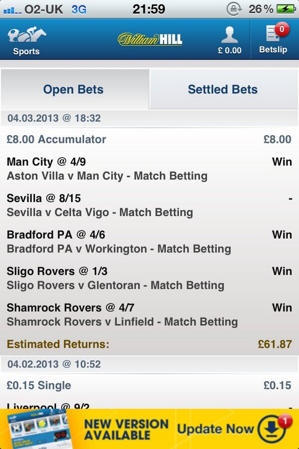 dcritch16's tweet image. With Sevilla 4-1 up its safe to say dan has #bookiebashed tonight. Cheers willy hill I&apos;ll be seeing you tomorrow