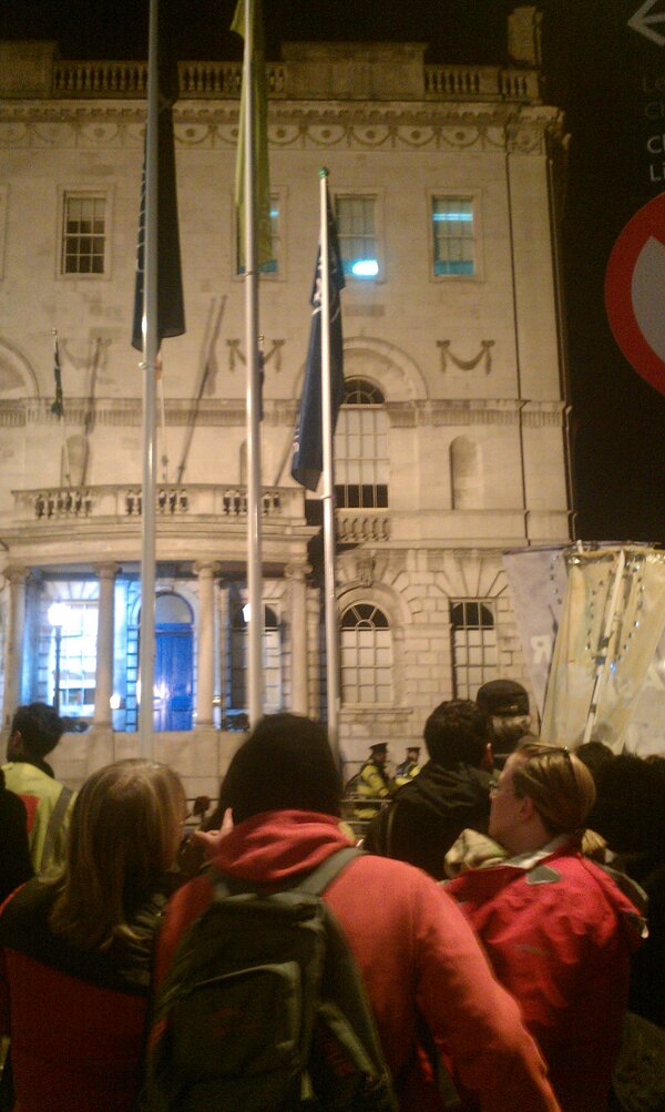 IrishChoiceNet's tweet photo. #actiononx outside Dublin castles http://t.co/gmacPNXbDx