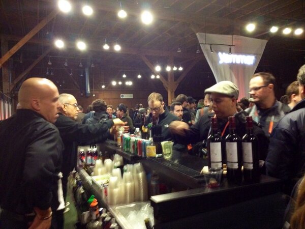 J_Marron's tweet image. Time for the @yammer after party! #marslaunch