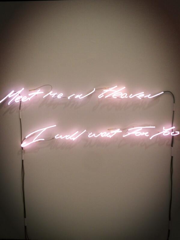 refinery29 on twitter awesome tracy emin neon sign at dolce