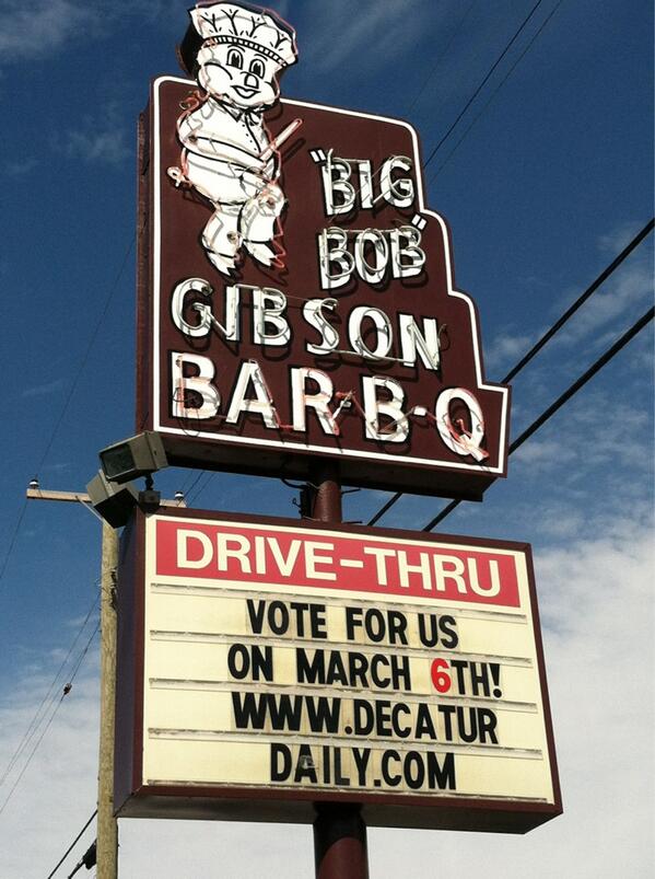 We need the help of all of our #BBQ fans and family! On Wednesday we will post a link for you to vote <a href="/DecaturDaily/">The Decatur Daily</a>