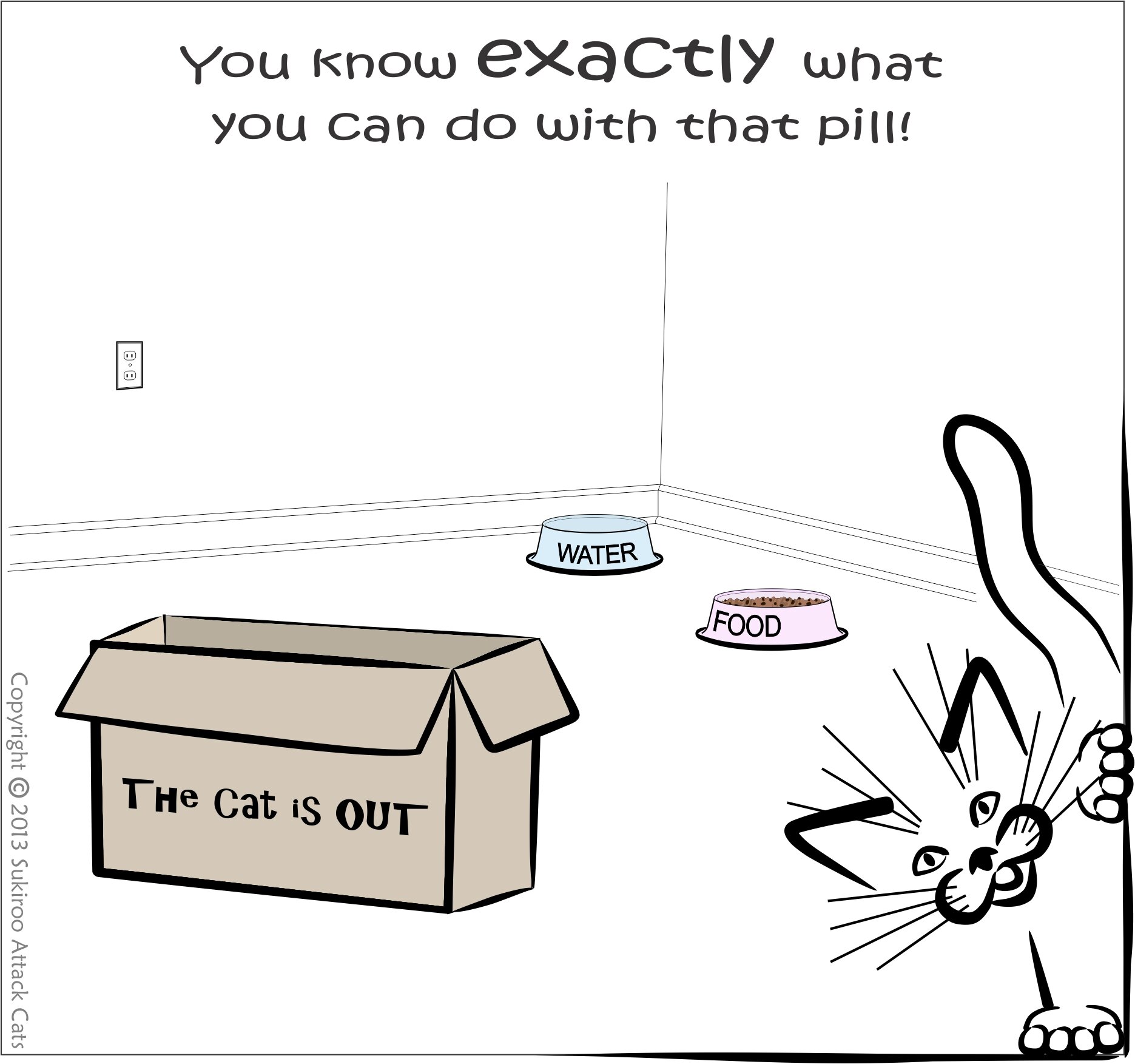 Where's the Cat? on Twitter "* Pet......PROZAC?!?! *.… ≽^•｡•^≼ …. 